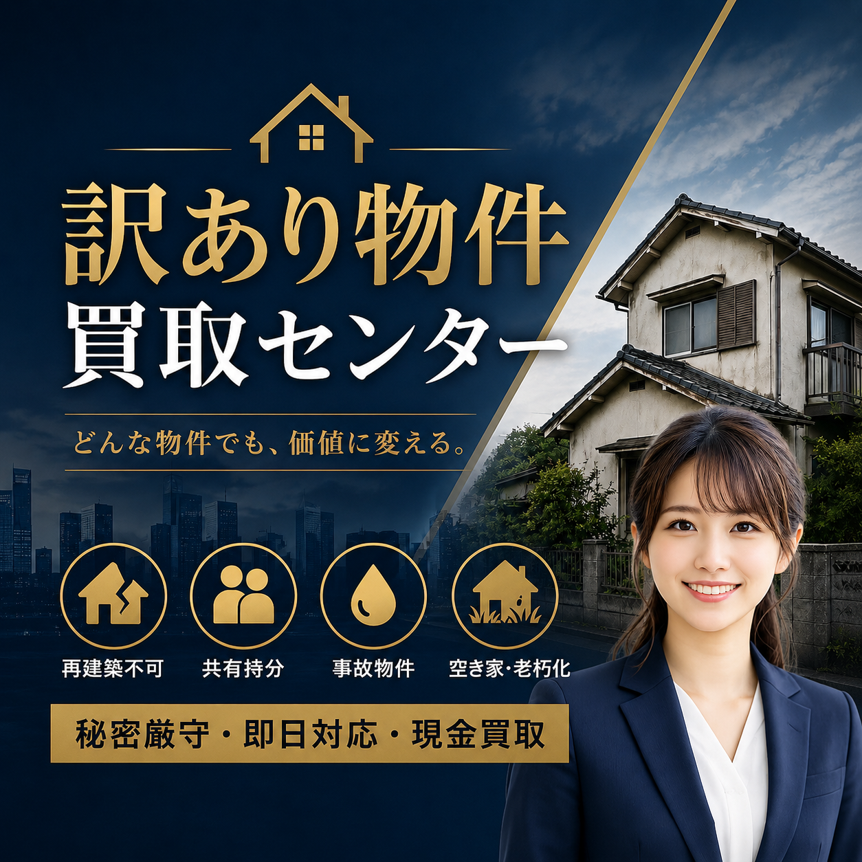 こんな不動産でお悩みなら
